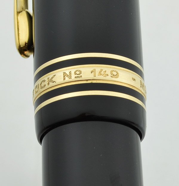 Montblanc Meisterstuck 149 Fountain Pen - 1980s, Basic Black
